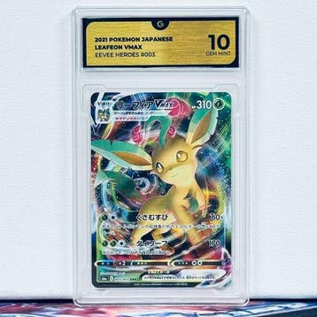 Pokémon Graded card - LEAFEON 003 - Pokémon - GG 10