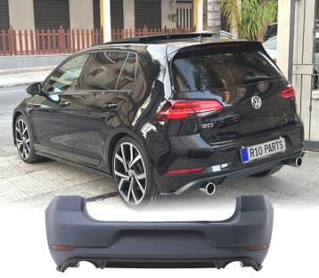 PARE-CHOCS ARRIÈRE VOLKSWAGEN VW GOLF 7.5 17-20 LOOK GTI PDC, Verzenden
