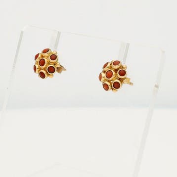 Zonder minimumprijs - Oorbellen - 14 karaat Geel goud, Nieuw