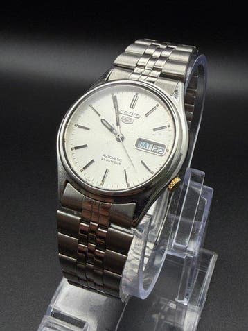 Seiko - Seiko 5 Automatic Day-Date - Zonder minimumprijs -