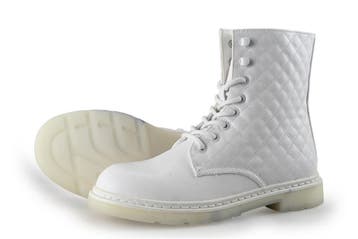 Dockers By Gerli Veterboots in maat 41 Wit, Kleding | Dames, Schoenen, Dockers By Gerli, Verzenden, Wit, Overige typen