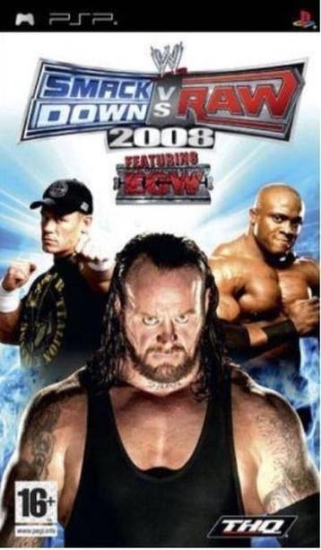 WWE Smackdown vs Raw 2008 (Losse CD) (PSP Games), Ophalen of Verzenden, Zo goed als nieuw