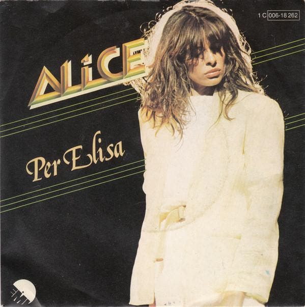 Alice - Per Elisa, CD & DVD, Vinyles | Pop, Envoi