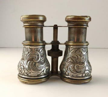 Operaglas - Birmingham 1889 - .925 zilver - 1850-1900 -