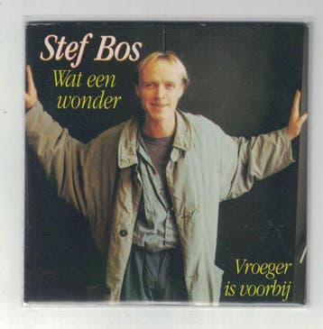Stef Bos – Wat Een Wonder CD Single, Verzenden, Nieuw in verpakking