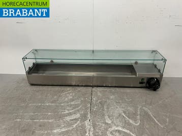 Saladière Maxxfrost en acier inoxydable 9 x 1/4 GN 180 cm, Verzenden, Nieuw in verpakking