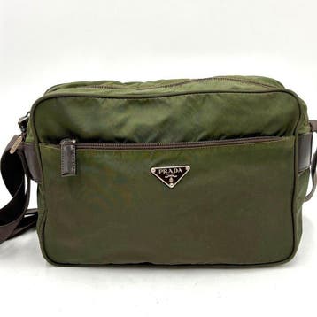 Prada - Tessuto Nylon Leather Camera Bag - Sac à bandoulière