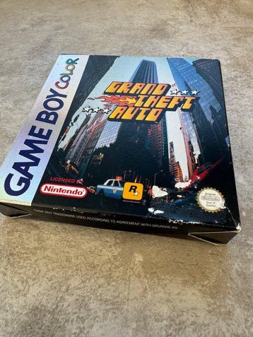 Nintendo - Gameboy Color - Grand Theft Auto - Videogame - In, Nieuw