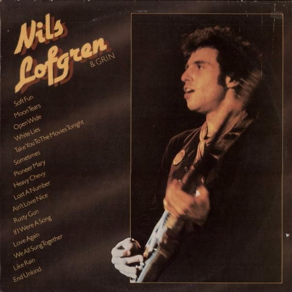 Nils Lofgren &amp; Grin - Nils Lofgren And Grin, CD & DVD, Vinyles | Pop, Envoi