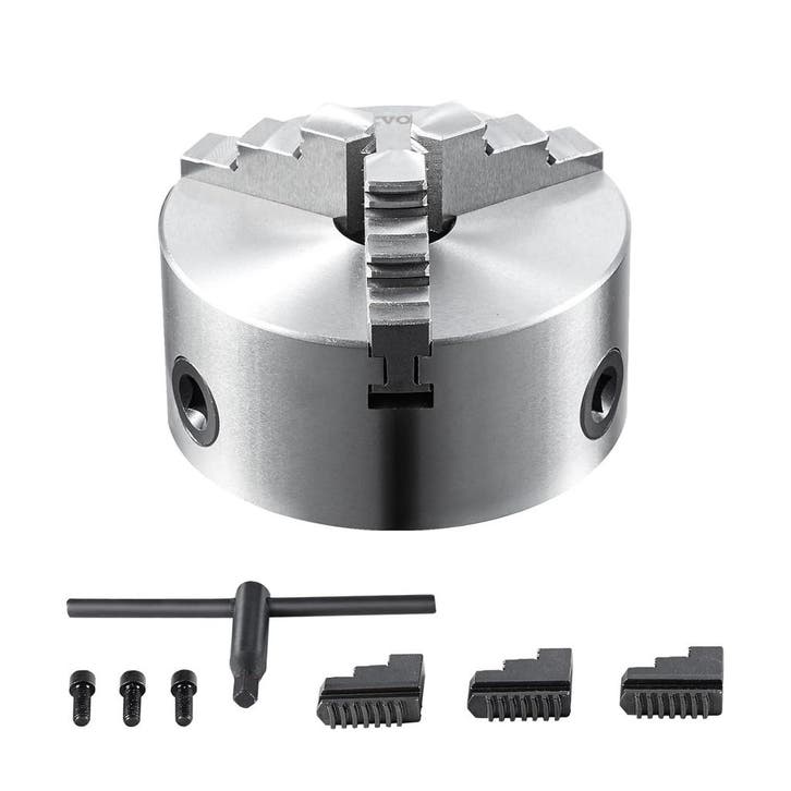 Draaibankklauw 4 inch HT300 | Retour deal | Snel beslissen, Bricolage & Construction, Tours, Envoi