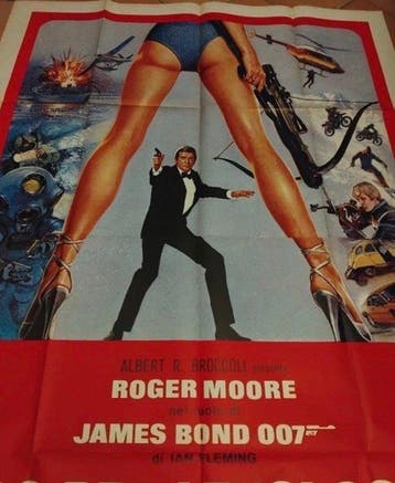Anonymous - James Bond 007 – Solo per i tuoi occhi (1981) –, Antiquités & Art, Art | Dessins & Photographie