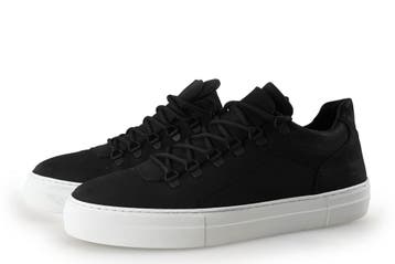 Manfield Sneakers in maat 42 Zwart, Manfield, Verzenden, Zwart, Zo goed als nieuw