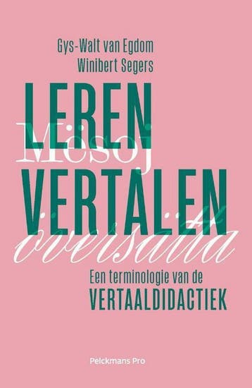 Leren vertalen 9789463372039 Winibert Segers, Verzenden, Winibert Segers
