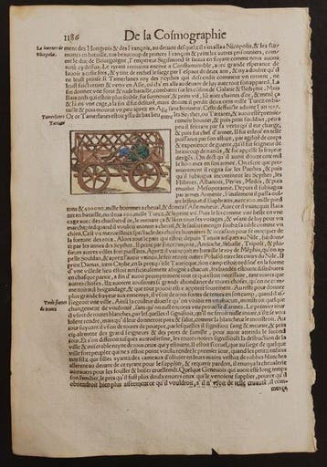Sebastian Münster (1489–1552) - Cosmographie Universelle -, Antiek en Kunst
