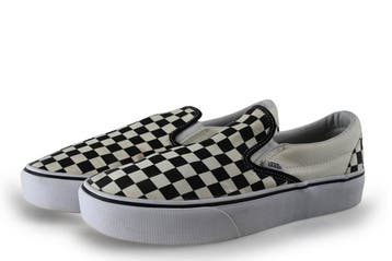 Vans Instappers in maat 42 Zwart, Kleding | Heren, Schoenen, Verzenden, Zwart, Overige typen, Zo goed als nieuw