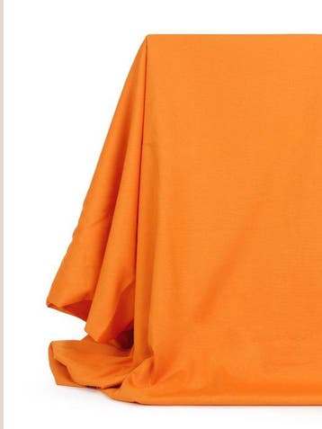 10,00 x 1,40 meter Orange World - Exclusieve Panama-stof -