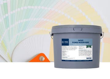 Wixx Fungi Muurverf Matt Mengkleur 2.5L, Verzenden, Nieuw
