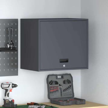 vidaXL Antraciet 60 x 40 x 53 cm Poedergecoat staal, Verzenden