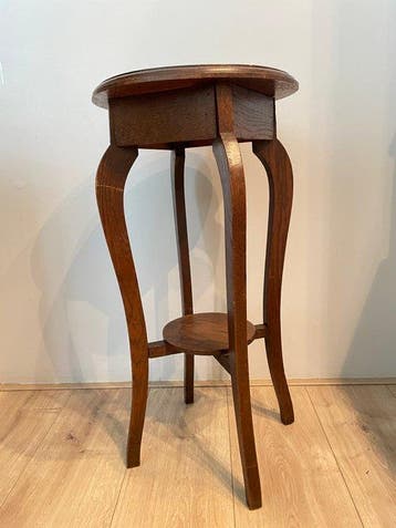 Plantentafel - Hout - side table / piedestal