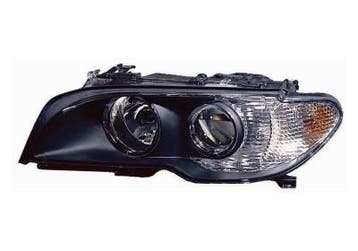 BMW E46 2003-2006 Coupe/Cabrio Koplamp Links Zwart, Auto-onderdelen, Verzenden, Nieuw