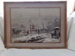 Giulio Falzoni (1900-1978) - Vecchia Milano