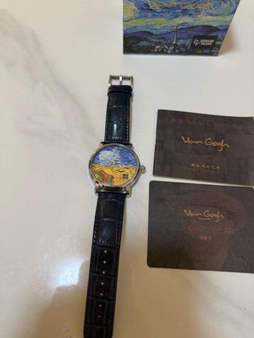 Van Gogh - Swiss Quartz Movement - Sans prix de réserve -, Nieuw