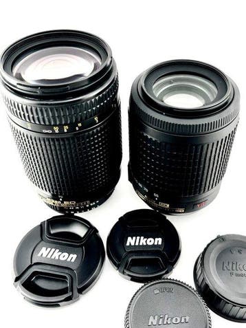 Nikon AF NIKKOR 70-300mm f/4-5.6D ED + AF-S DX NIKKOR, Nieuw