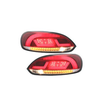 FEUX ARRIÈRE POUR VOLKSWAGEN VW SCIROCCO III 08-14 LITEC ROU, Verzenden