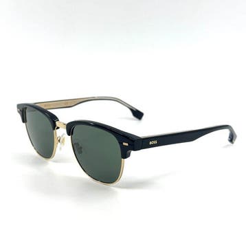 Hugo Boss - *NEW* - Gold Metal - Black Acetate - Green