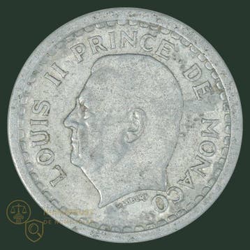 Monaco. Various denominations between 1943 & 1979 (21