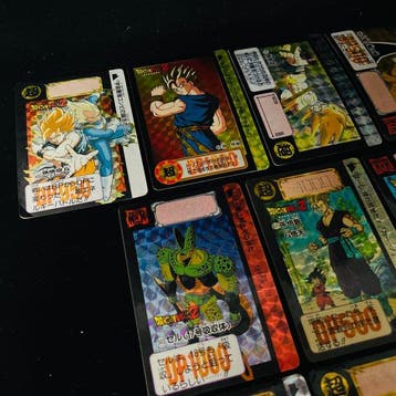 Bandai - 21 Card - Dragon Ball Z - Goku, Vegeta, Cell, Majin, Collections