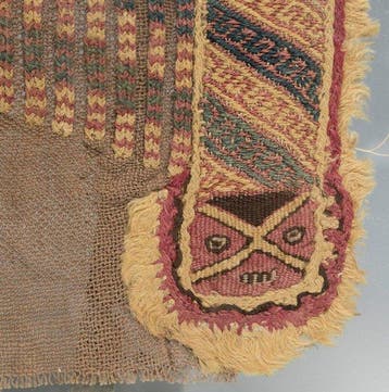 Precolumbiaans. Chancay Textiel Met Spaanse exportvergunning