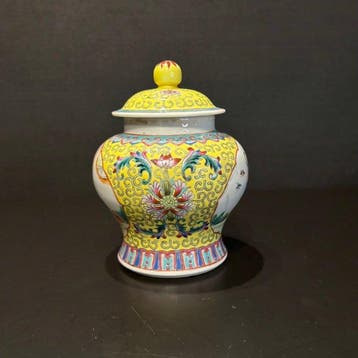 dekselvaas - Porselein - China (Zonder minimumprijs)