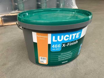2x (24x) Dörken Lucite - X-Finish - Pot verf 12L..., Doe-het-zelf en Bouw, Nieuw