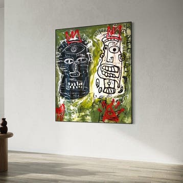 Timo Wedell - Inside the Crowned Mind - XXL - Basquiat Style