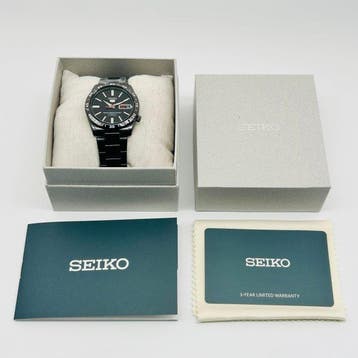 Seiko - Seiko 5 - Automatic - Black Dial - Stainless Steel