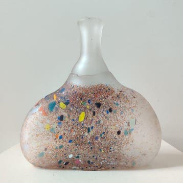 Vaas - Glas - confetti techniek