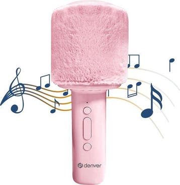 2dekans | Denver Karaoke Microfoon Bluetooth – Draadloos –, Muziek en Instrumenten, Microfoons, Ophalen of Verzenden, Nieuw