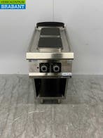 RVS Olis 2 pits Elektrisch fornuis kookplaat 40 cm 400V, Ophalen of Verzenden, Nieuw in verpakking