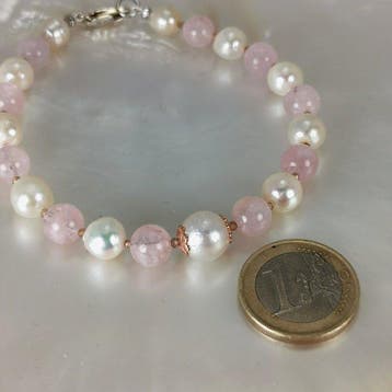 Zonder minimumprijs - Armband Zilver Parel - Parel -, Nieuw