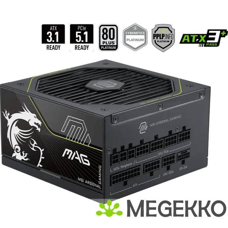 MSI MAG A1200PLS PCIE5, Informatique & Logiciels, Alimentations internes, Envoi