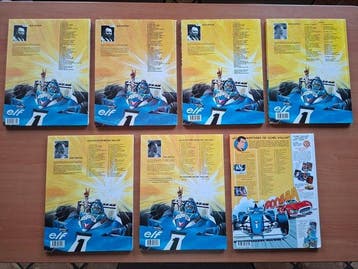 Michel Vaillant T40 à T42 + T51 + T56 + T60 + T65 - 7x C - 7, Boeken, Nieuw
