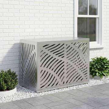 vidaXL Air Conditioner Hoes zilver 100 x 50 x 70 cm, Verzenden
