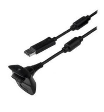 Xbox 360 Oplaadkabel Controller (Play & Charge) (Third Pa..., Ophalen of Verzenden, Zo goed als nieuw