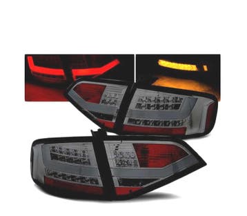 Feux Arrière Pour Audi A4 B8 Berline 08-11Led Bar Fumé, Autos : Pièces & Accessoires, Éclairage, Verzenden