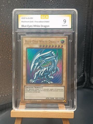 Konami - 1 Card - Yu-Gi-Oh! - Blue-Eyes White Dragon, Nieuw