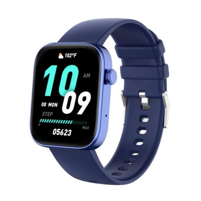 P71 Smartwatch - Siliconen Bandje - Fitness Sport Activity, Handtassen en Accessoires, Smartwatches, Nieuw, Verzenden