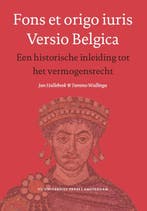 Fons et origo iuris Versio Belgica 9789086593682, Verzenden, Tammo Wallinga