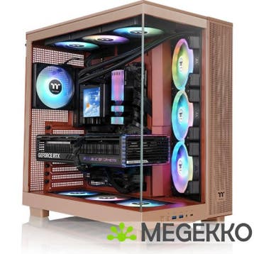 Thermaltake View 380 XL TG ARGB Midi Tower Zand, Verzenden