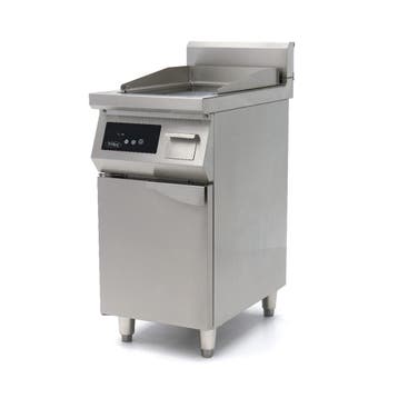 Inductie Grillplaat 700 - Glad - 5000W - Enkel - met, Verzenden, Nieuw in verpakking, Overige typen
